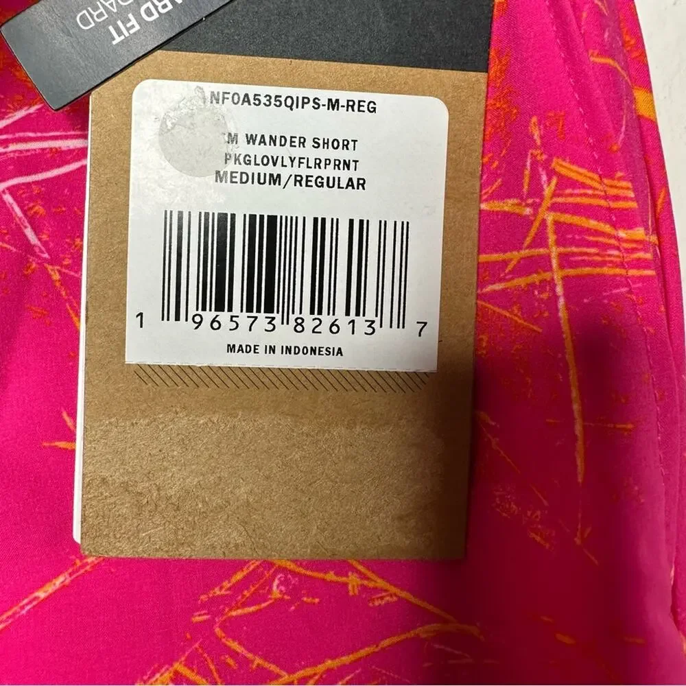 The North Face Shorts Mens Medium Pink Outdoors‎ Hiking Activewear
